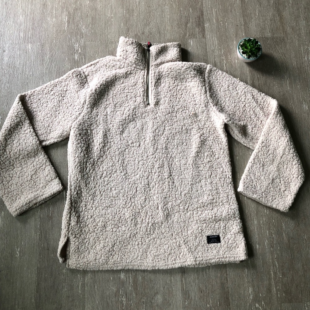 Alsoto Sherpa Pullover Size Medium